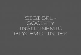 SIGI SRL - SOCIETY INSULINEMIC GLYCEMIC INDEX