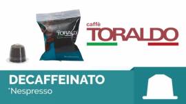 Caffè Toraldo - Capsule Compatibili Nespresso* - Miscela Decaffeinato